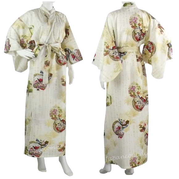 🎎 Kyoto Sen'i, The Tale of Genji Silk Kimono - Picture 8 of 16